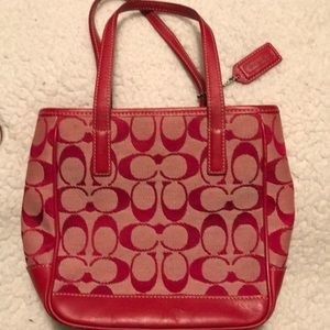 Coach small tote